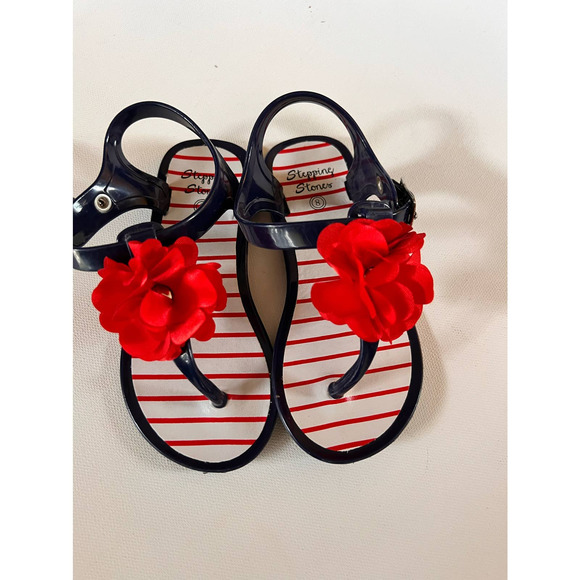 Stepping Stones Jelly Sandals Size 6 - Picture 1 of 3